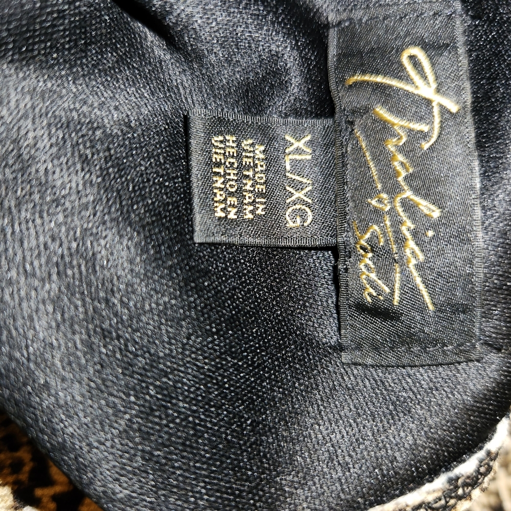 Thalia Sodi Python Cold Shoulder Peplum Top Size … - image 6